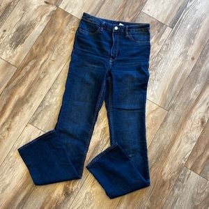 H&M High Waist Bootcut Jeans